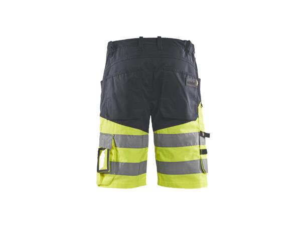 Blåkläder Varselshorts med stretch Grå/Gul, str.C44