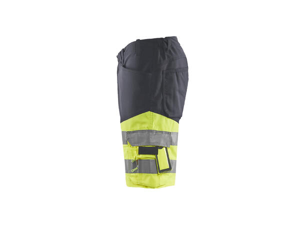 Blåkläder Varselshorts med stretch Grå/Gul, str.C44