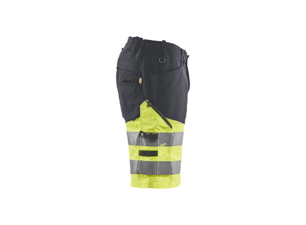 Blåkläder Varselshorts med stretch Grå/Gul, str.C44