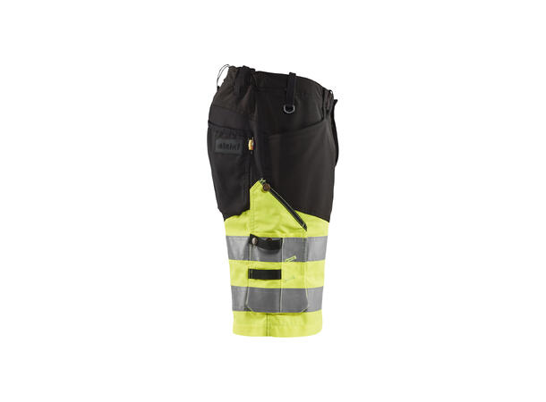 Blåkläder Varselshorts med stretch Svart/Gul, str.C54