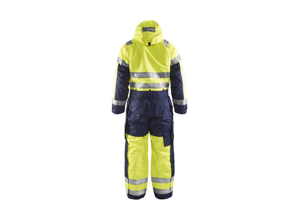 Blåkläder Vinterkjeledress Varsel Gul/Marineblå, str.C58