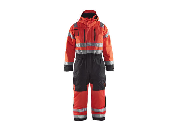Blåkläder Vinterkjeledress Varsel Rød/Svart C50