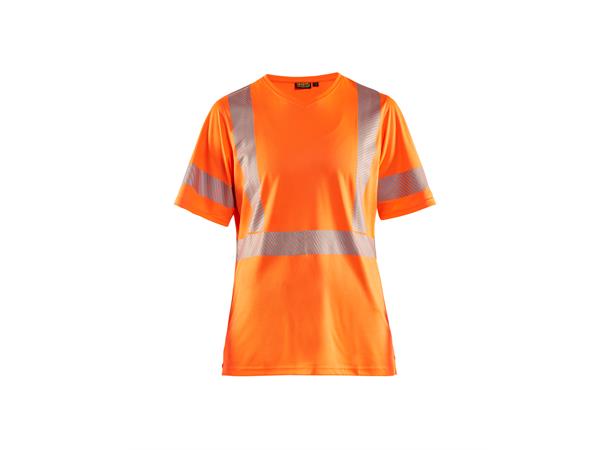 Blåkläder  HiVis T-skjorte Oransje, str.XXXL, dame