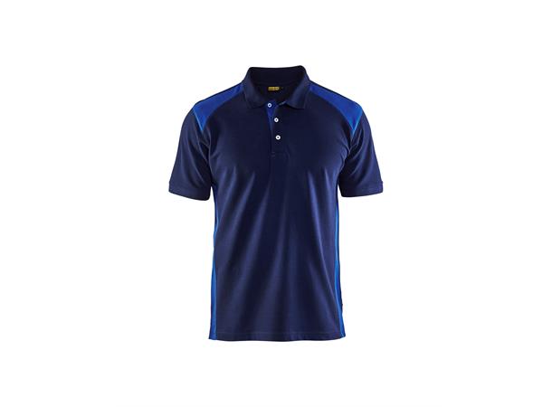 Blåkläder polo Marineblå/Blå, str.M