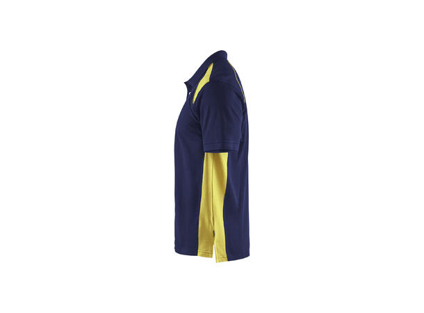 Blåkläder polo Marineblå/Gul, str.4XL