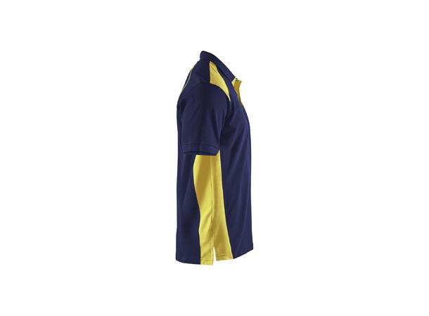 Blåkläder polo Marineblå/Gul, str.4XL
