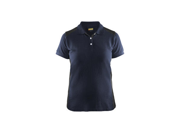 Blåkläder polo Marineblå, str.XL, dame