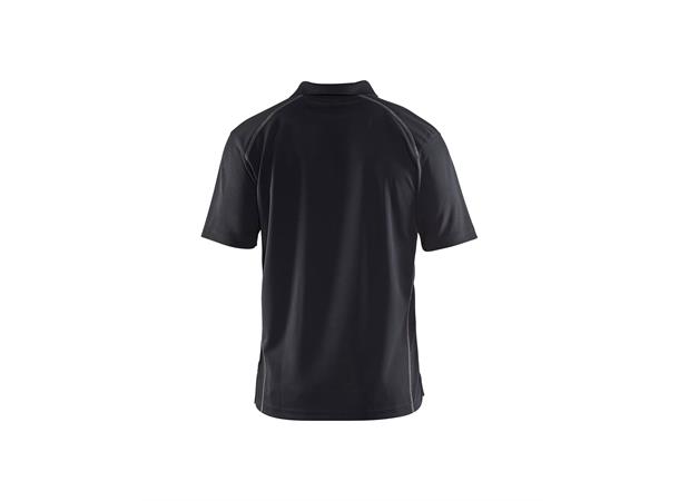 Blåkläder polo m/ UV-strålebeskyttelse Svart, str.XXL