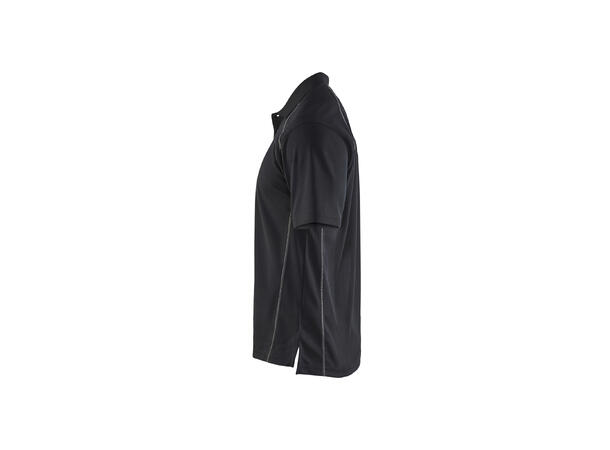 Blåkläder polo m/ UV-strålebeskyttelse Svart, str.XXL
