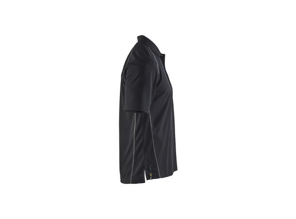 Blåkläder polo m/ UV-strålebeskyttelse Svart, str.XXL