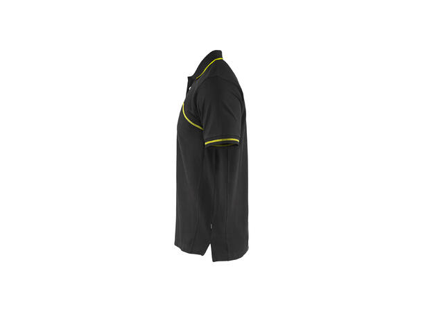 Blåkläder polo uten profilering Svart/Gul, str.4XL