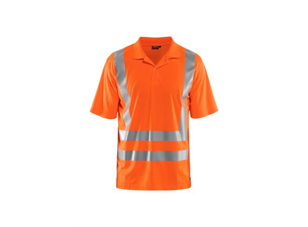Blåkläder polo varsel UV-beskyttet Oransje, str.4XL
