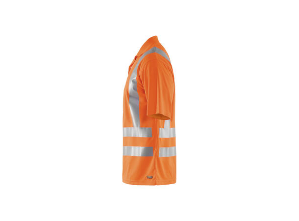 Blåkläder polo varsel UV-beskyttet Oransje, str.4XL