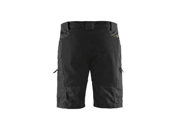 Blåkläder serviceshorts, stretch paneler Svart, str.C56