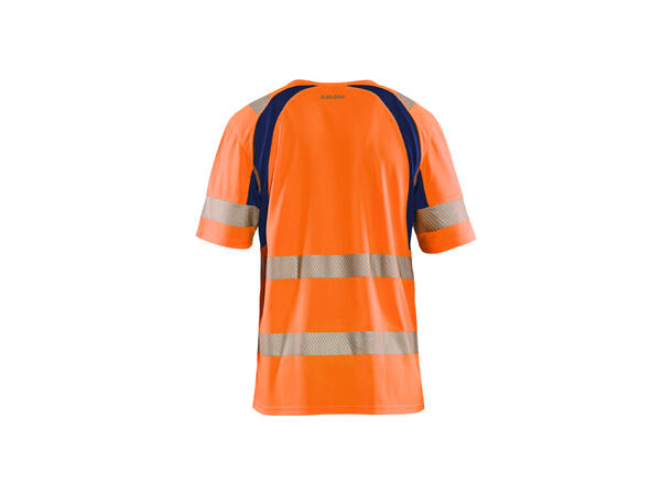 Blåkläder t-skjorte varsel kl 2 Oransje, str.4XL
