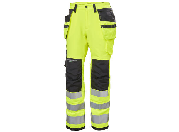 Helly Hansen W Luna HiVis bukse Kl.2 HiVis Gul, str.C40