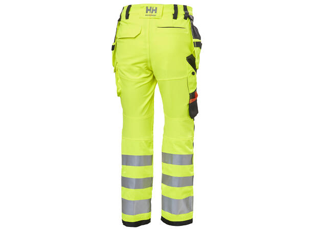 Helly Hansen W Luna HiVis bukse Kl.2 HiVis Gul, str.C40