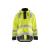 Blåkläder 4302 Regnjakke Varsel Level 2 Gul/Svart XXXL 