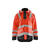 Blåkläder Regnjakke varsel kl 3 Level 2 HiVis Rød, str.L 