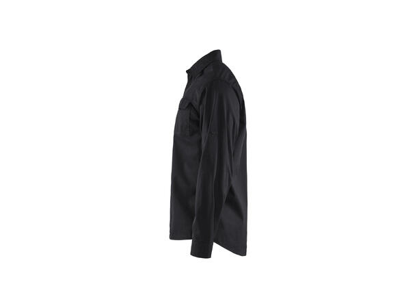 Blåkläder 3298 Twillskjorte Svart 4XL