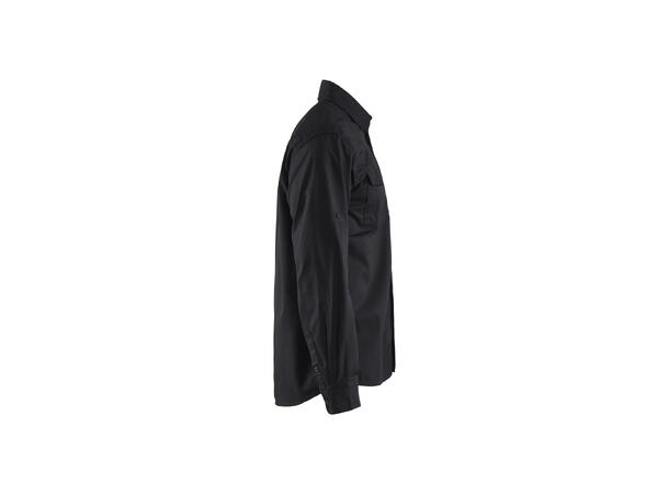 Blåkläder 3298 Twillskjorte Svart 4XL