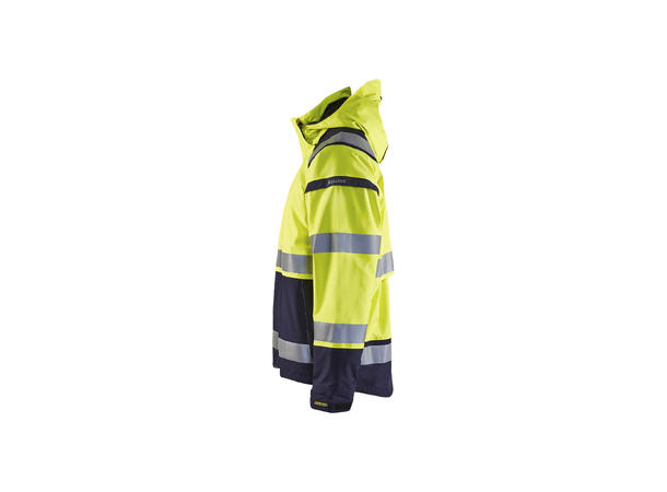 Blåkläder 4987 Skalljakke Varsel Gul/Marineblå S