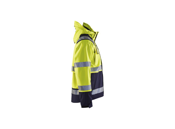 Blåkläder 4987 Skalljakke Varsel Gul/Marineblå S