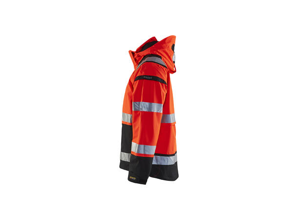 Blåkläder 4987 Skalljakke Varsel HiVis Rød XXXL