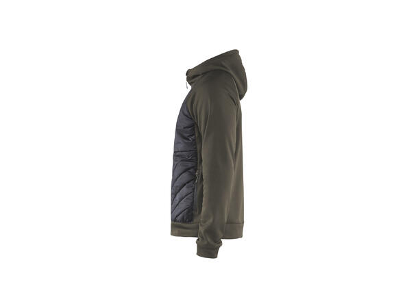 Blåkläder Hybridjakke Grønn, str.4XL