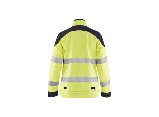 Blåkläder Jakke Multinorm Dame Gul/Marineblå, str.L