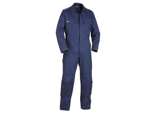 Blåkläder Kjeledress med kneputelommer Marineblå, str.D116