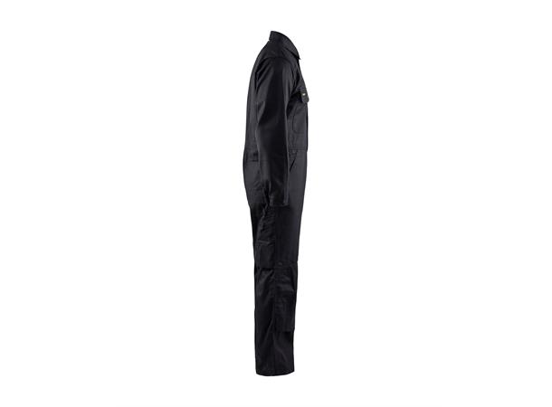 Blåkläder Kjeledress med kneputelommer Svart, str.C44