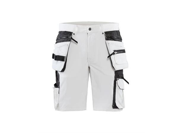 Blåkläder Malershorts 4-veisstretch Hvit, str.C46