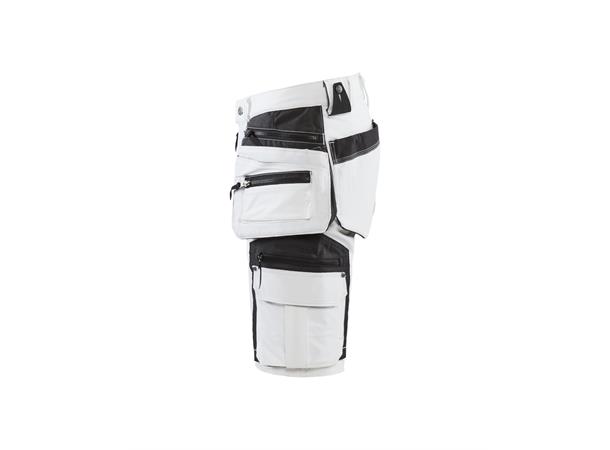 Blåkläder Malershorts 4-veisstretch Hvit, str.C46