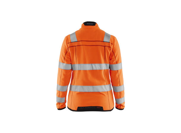 Blåkläder Mikrofleece varseljakke dame Oransje, str.L, dame