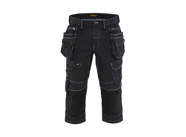 Blåkläder Pirat håndverksbukse stretch Svart, str.C44, modell X1900