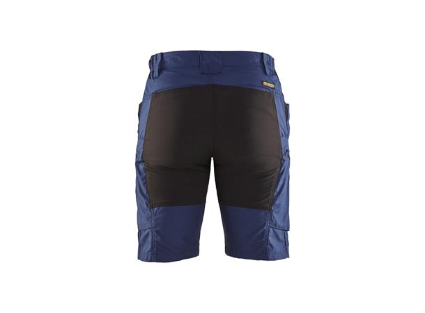 Blåkläder Serviceshorts stretch Marineblå/Svart, str.C34, dame