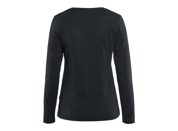 Blåkläder T-skjorte langermet Marineblå, str.L, dame