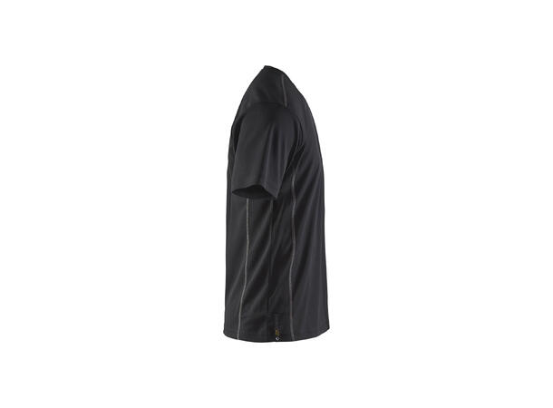 Blåkläder T-skjorte m/ UV-beskyttelse Svart, str.4XL