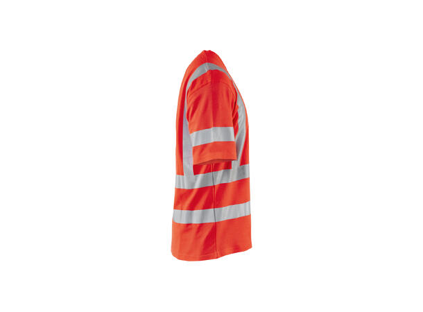 Blåkläder T-skjorte varsel HiVis Rød, str.4XL