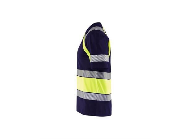 Blåkläder T-skjorte varsel Kl.1 Marineblå, str.4XL