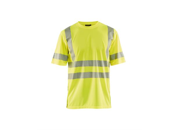 Blåkläder T-skjorte varsel UV-beskyttet Gul, str.XL