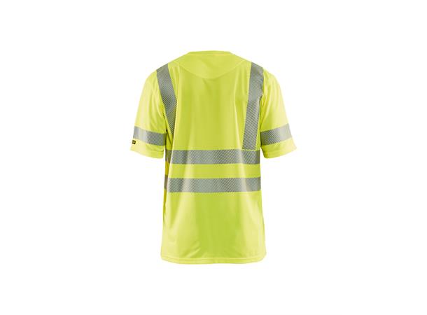 Blåkläder T-skjorte varsel UV-beskyttet Gul, str.XL
