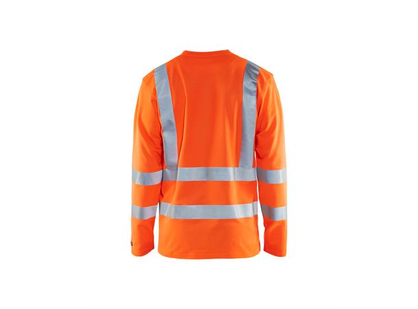 Blåkläder T-skjorte varsel langermet Oransje, str.4XL