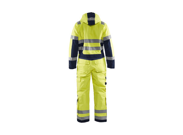 Blåkläder Vinterkjeledress multinorm Gul/Marineblå, str.C60