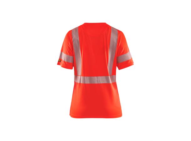Blåkläder  HiVis T-skjorte HiVis Rød, str.XS, dame