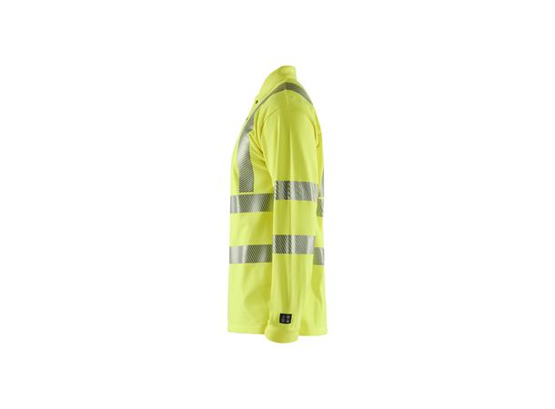 Blåkläder polo Multinorm langermet Gul, str.4XL