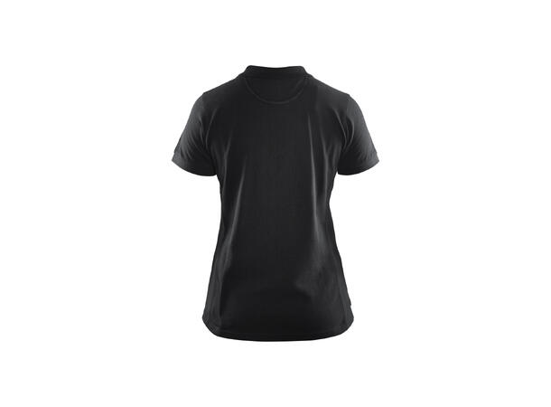 Blåkläder polo Svart/Mørkegrå, str.S, dame