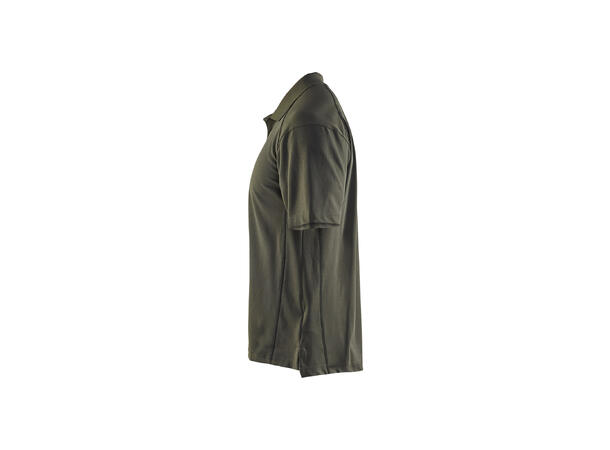Blåkläder polo m/ UV-strålebeskyttelse Grønn, str.4XL