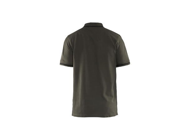 Blåkläder polo uten profilering Grønn, str.4XL